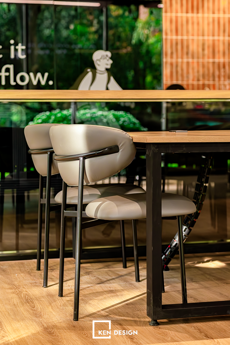 Thi công cafe coworking Flow Haus tại Lê Văn Lương